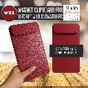 MAROON GORDON MAGNET CLIPBOARD BILL HOLDER OR SIGNATURE PAD FOR RESTAURANTS AND HOTELS.webp